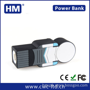 special promotional gift custom shape power bank charger 2200/2600/3000/3500/4000/5000mah
